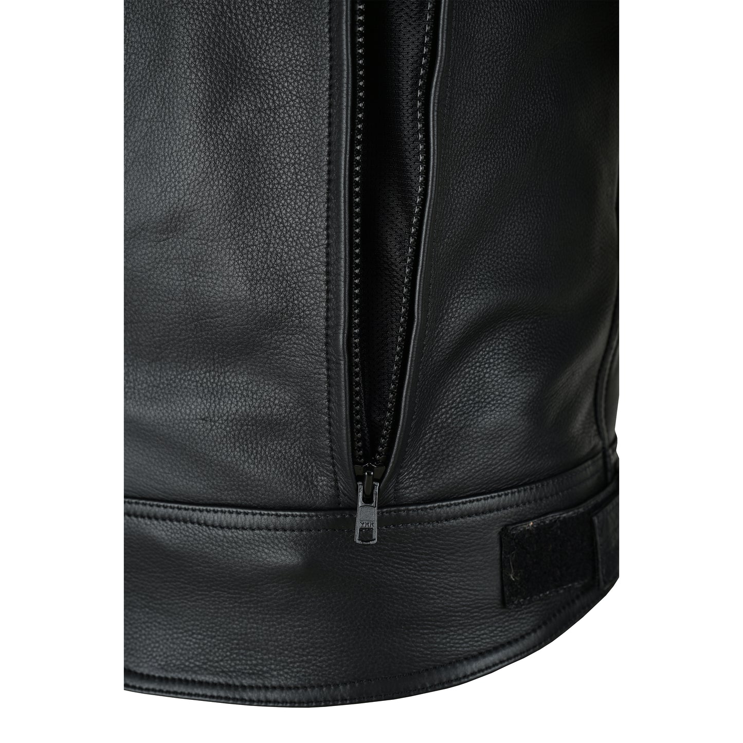 Overlord – Men’s CE-Approved Motorcycle Leather Jacket – Full Grain Cowhide, Removable Armor, Concealed Carry Pockets, Classic Biker Style with Thermal Liner Jacket Black