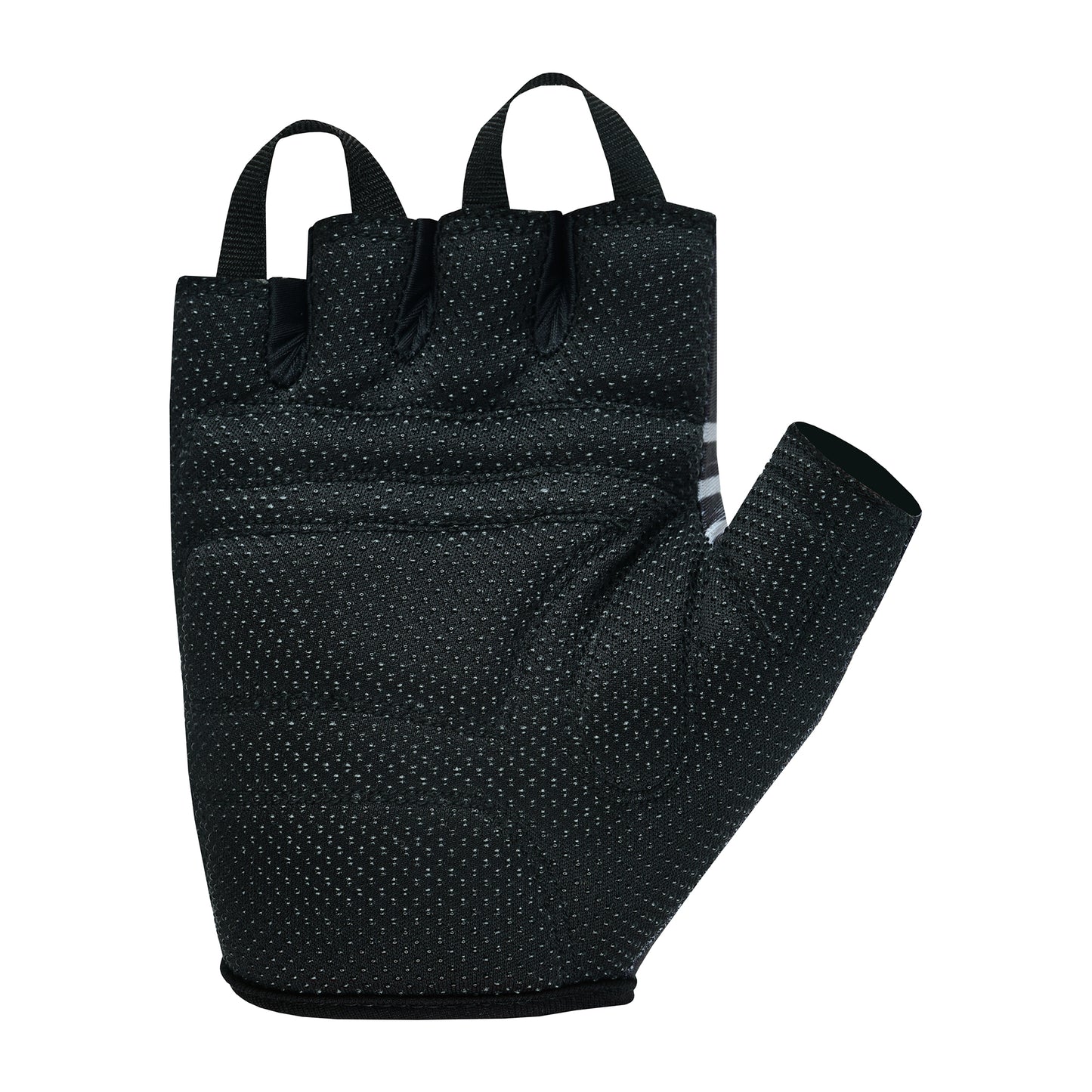 Cycling Gloves Padded Half Finger Dot Polyester Fabric Palm Light Weight Fingerless Gloves