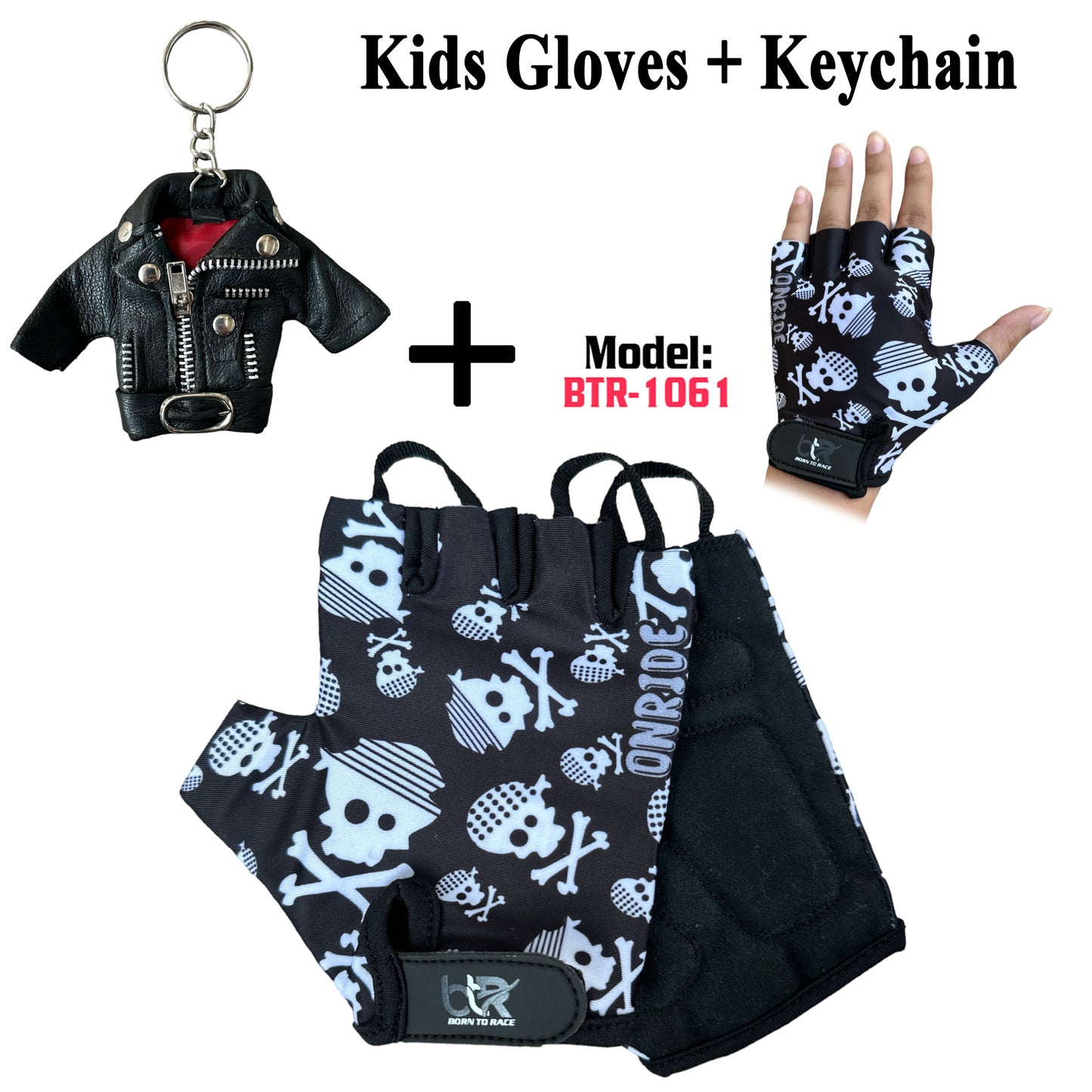 Kids Gloves + Keychain