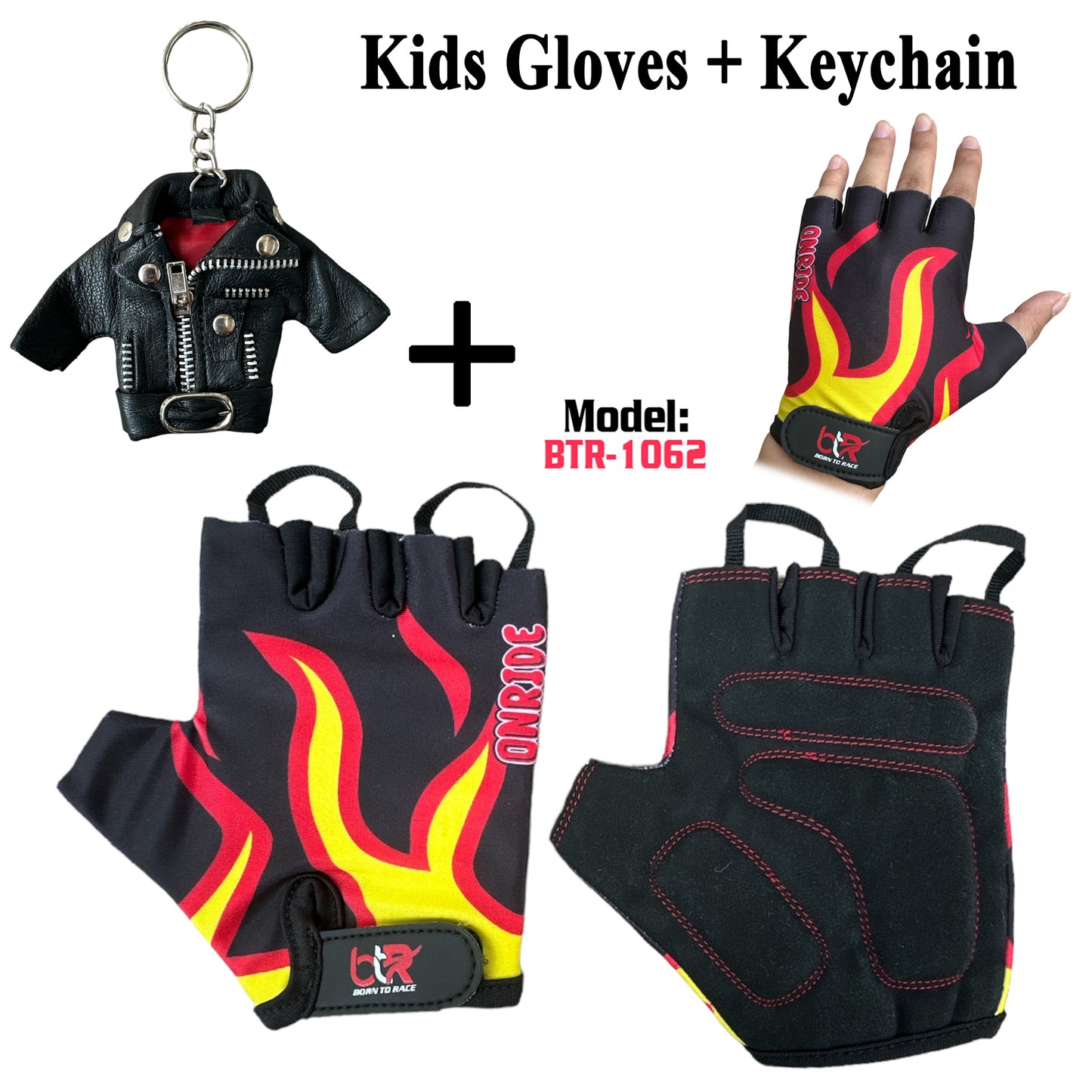 Kids Gloves + Keychain
