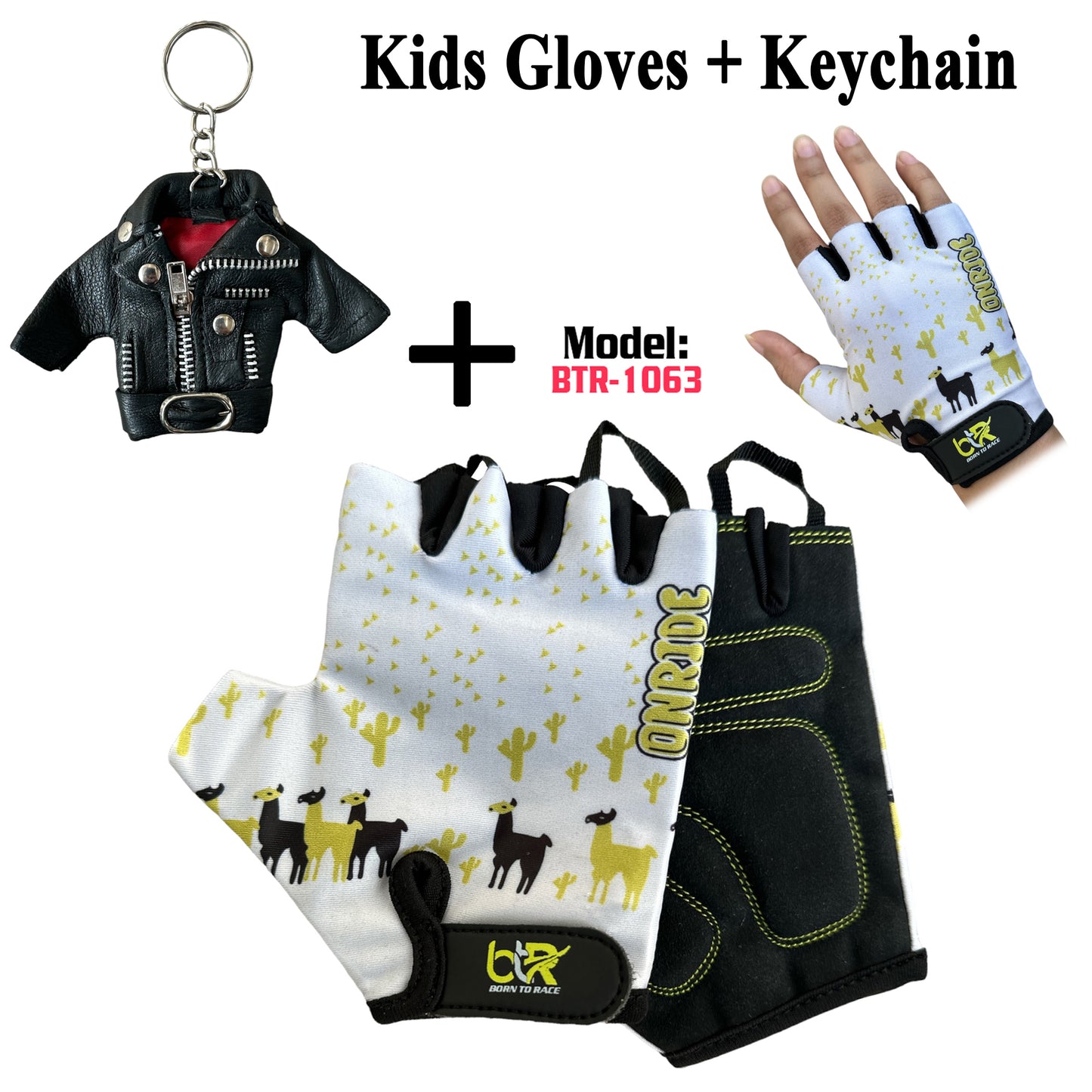 Kids Gloves + Keychain