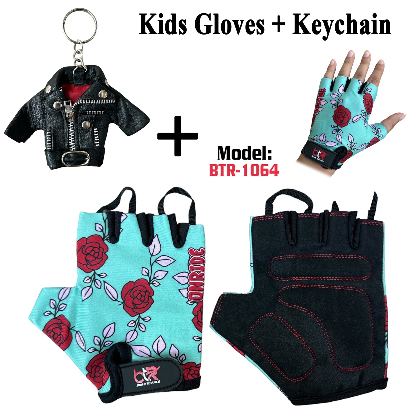 Kids Gloves + Keychain