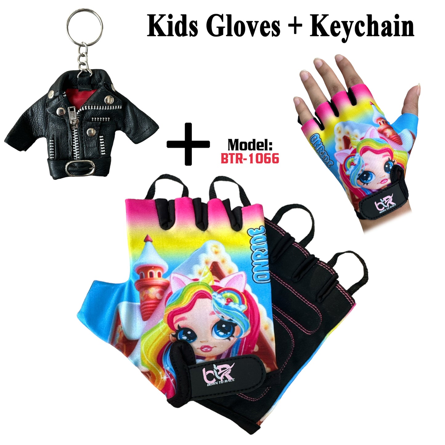 Kids Gloves + Keychain