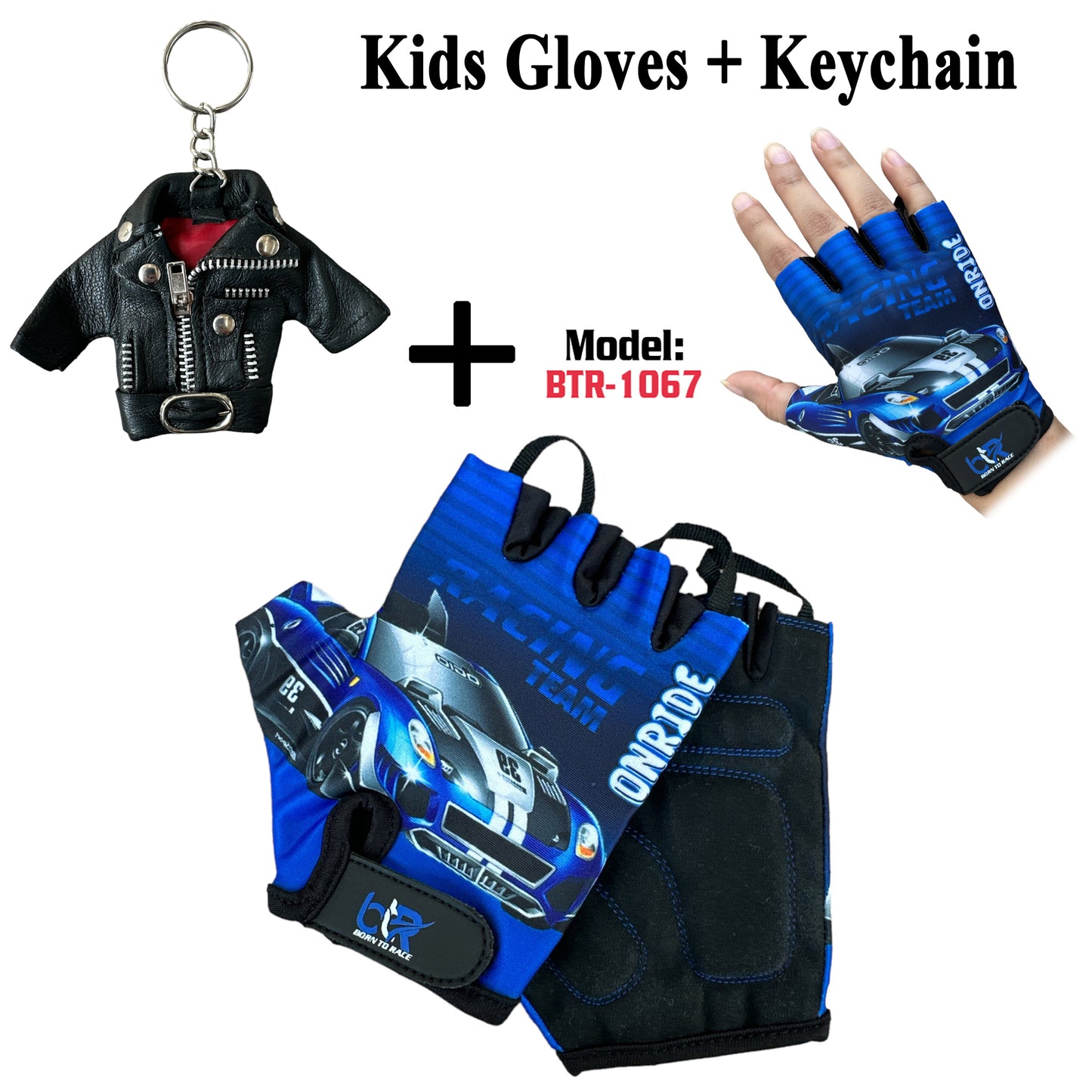 Kids Gloves + Keychain