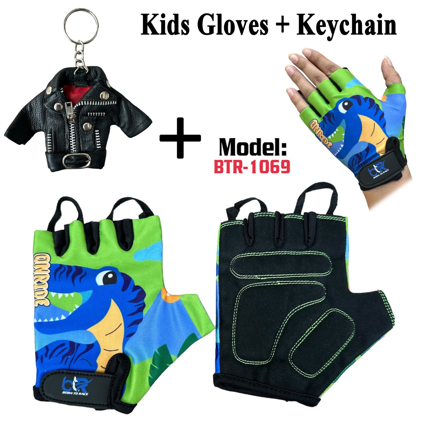 Kids Gloves + Keychain