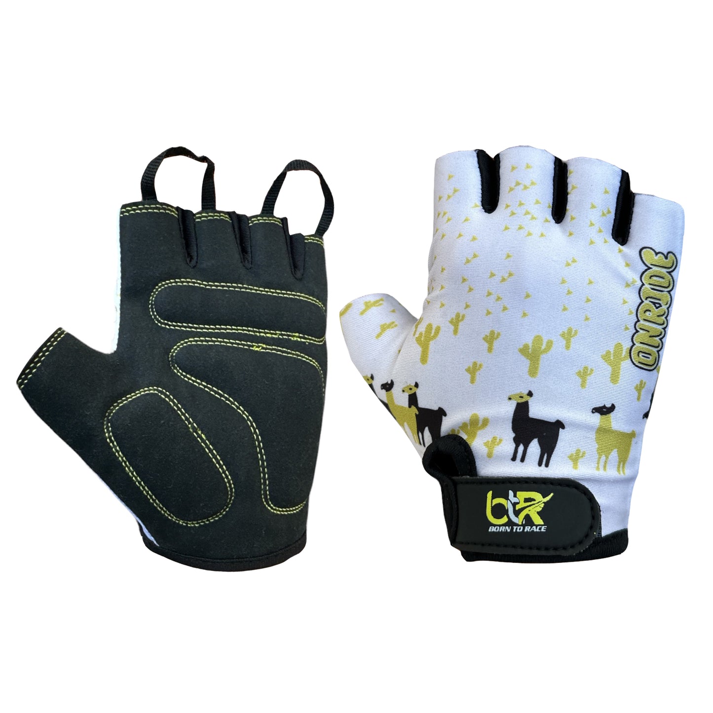 Kids Gloves For Cycling - Toddler Gloves With Enhanced Grip, Safety Padding for Kids Bike Adventures, Breathable and Durable Design New For Boys & Girls, Ages 3-12, Easy to Wear