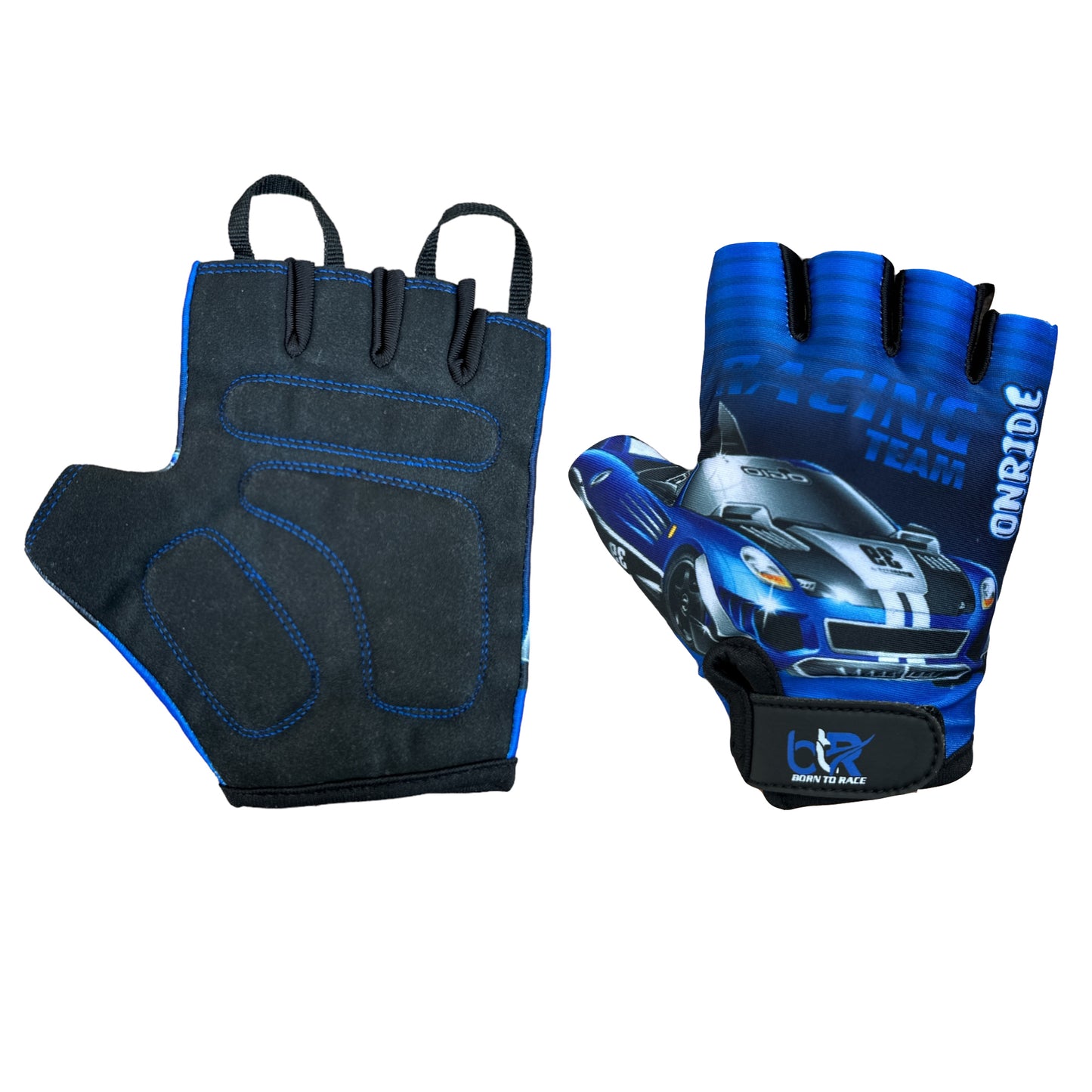 Kids Gloves For Cycling - Toddler Gloves With Enhanced Grip, Safety Padding for Kids Bike Adventures, Breathable and Durable Design New For Boys & Girls, Ages 3-12, Easy to Wear