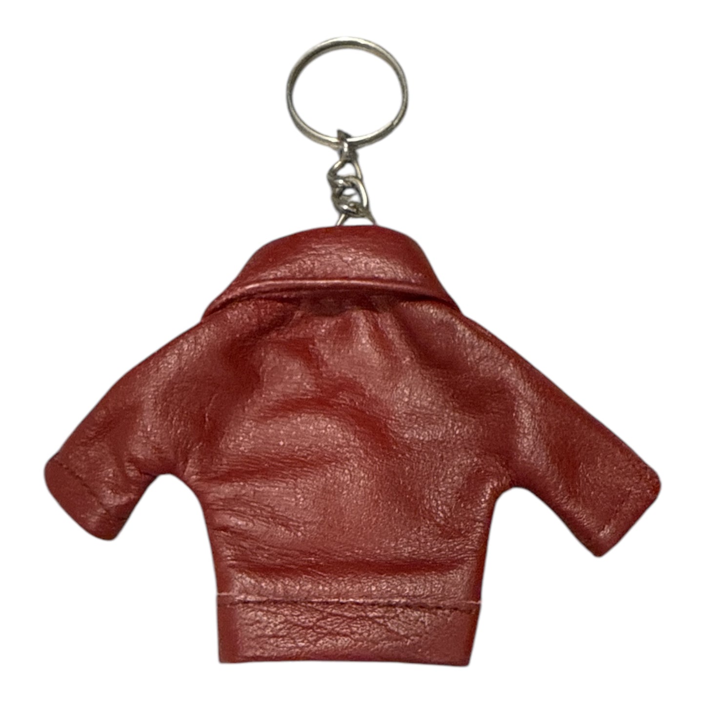 Leather Jacket Keychain with Lining | Cool Keychain Gift for Bikers & Fashion Lovers | Stylish Key Holder for Men, Women, Car, Bags | Unique Leather Accessory