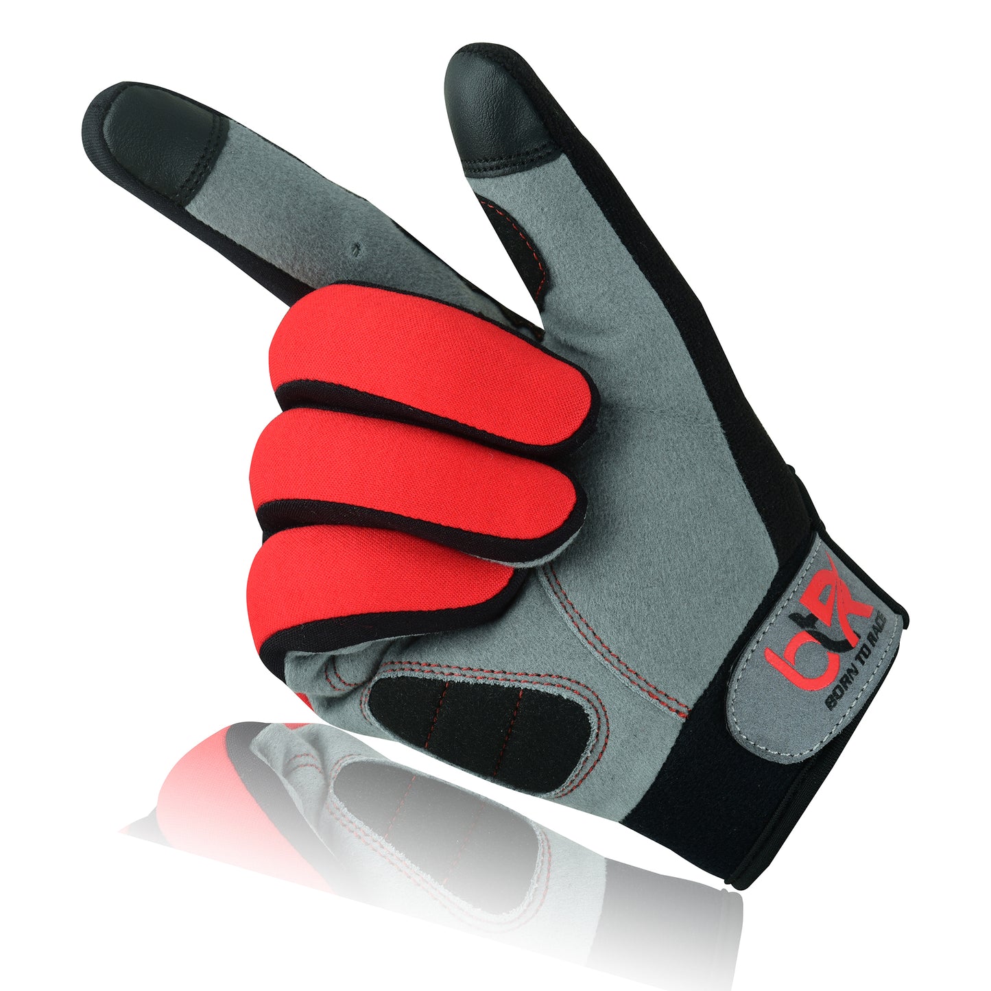 Cycling Gloves Padded Full Finger Mountain Bike Touch Screen Bicycle Lightweight MTB Gloves