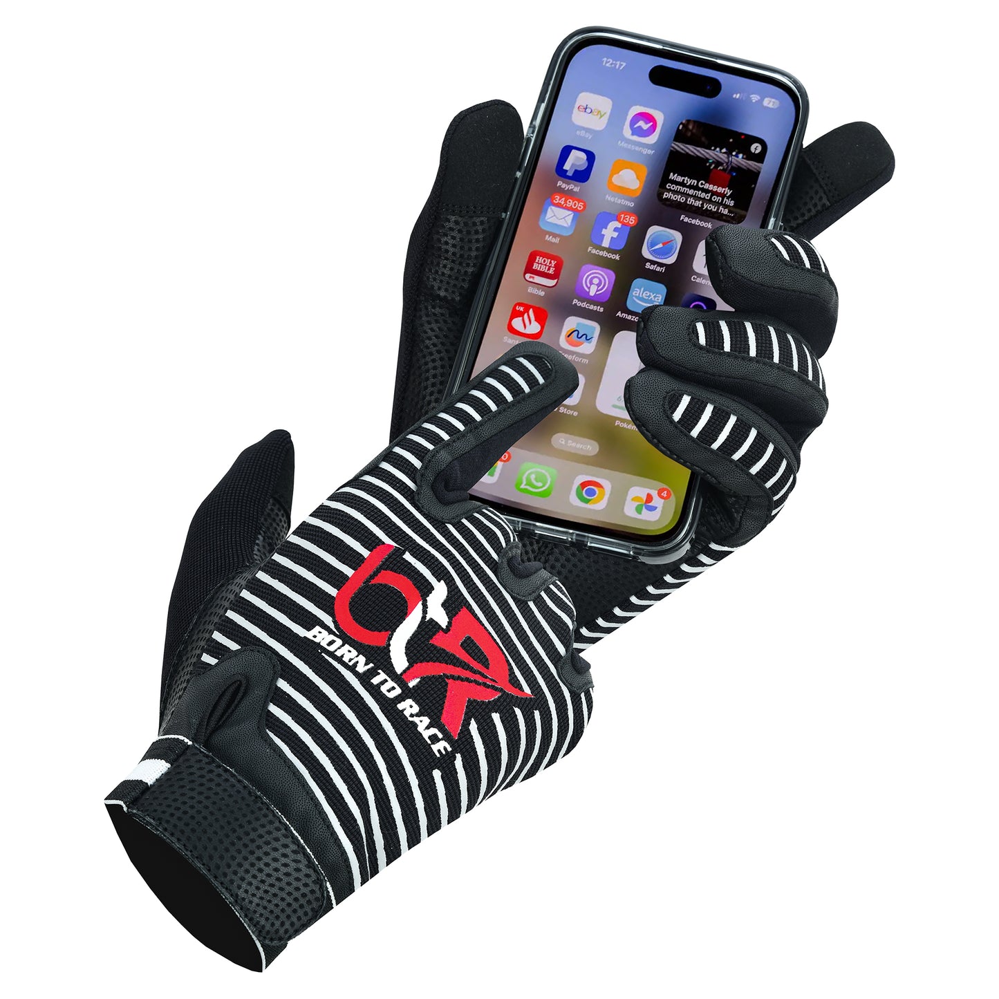 Touch Screen Baseball Batting Gloves - Lightweight, Durable, with Arm/Wrist Guard Protection - Unisex Design for Men & Women
