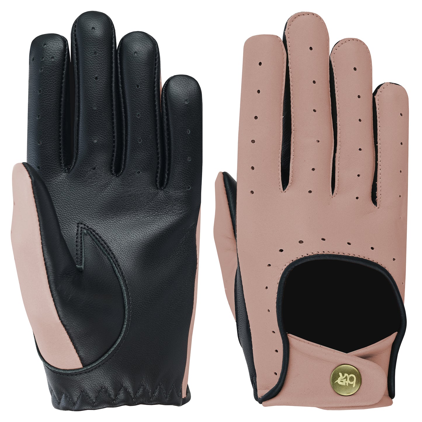Women Ladies Leather Driving Gloves