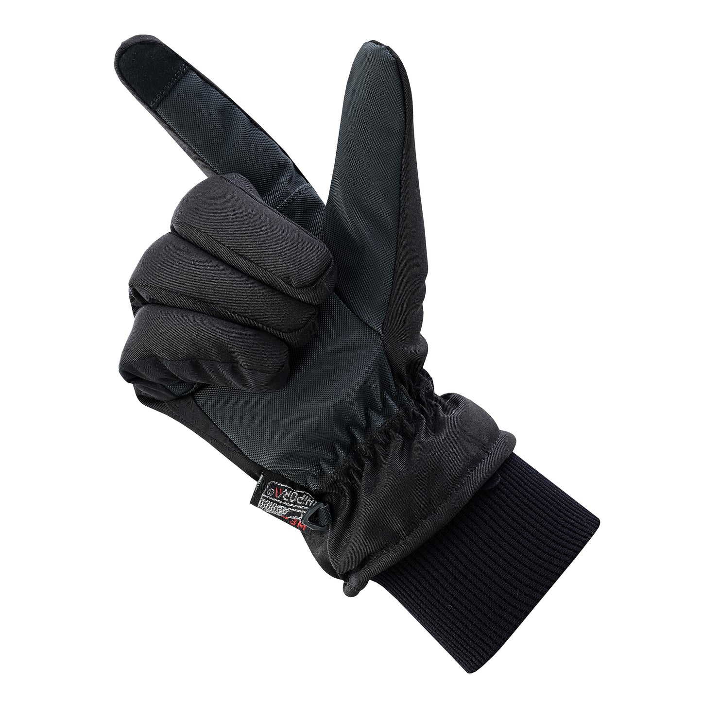 Men's & Women's Waterproof Winter Gloves - Touch Screen, Thinsulate Insulation, Windproof, Non-Slip Grippy Palm, Ideal for Cycling, Motorcycle, Hiking & Skiing | All-Weather Thermal Gloves