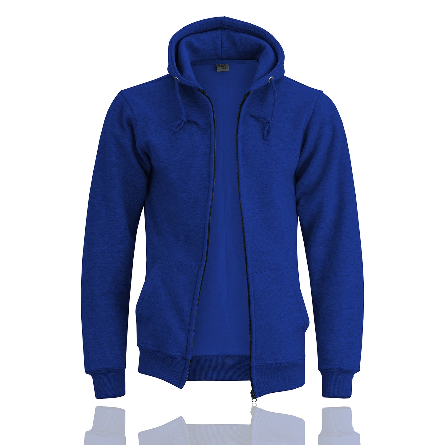 Men's Winter Fleece Hoodie - Warm Zipper Sweatshirt, Long Sleeve Hooded Jacket with Pockets, Cozy Casual Zipper