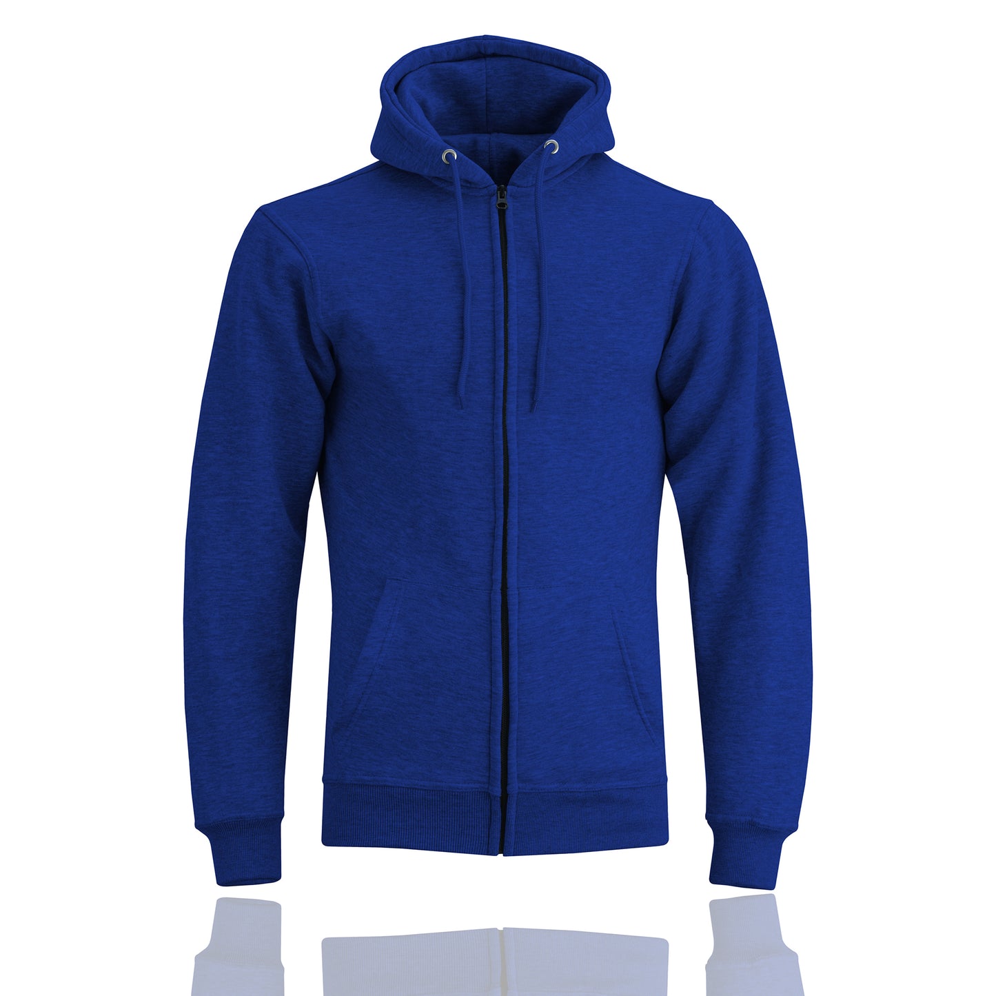Men's Winter Fleece Hoodie - Warm Zipper Sweatshirt, Long Sleeve Hooded Jacket with Pockets, Cozy Casual Zipper