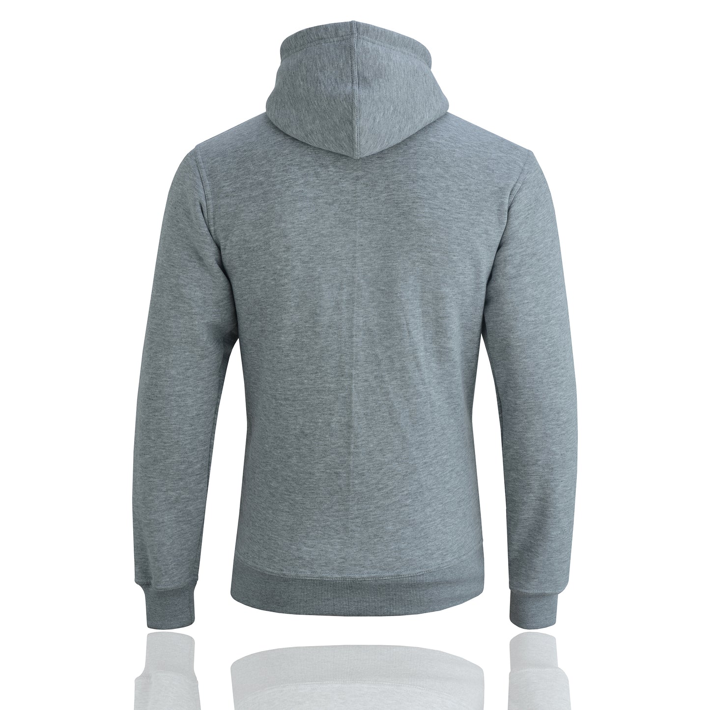 Men's Winter Fleece Hoodie - Warm Zipper Sweatshirt, Long Sleeve Hooded Jacket with Pockets, Cozy Casual Zipper