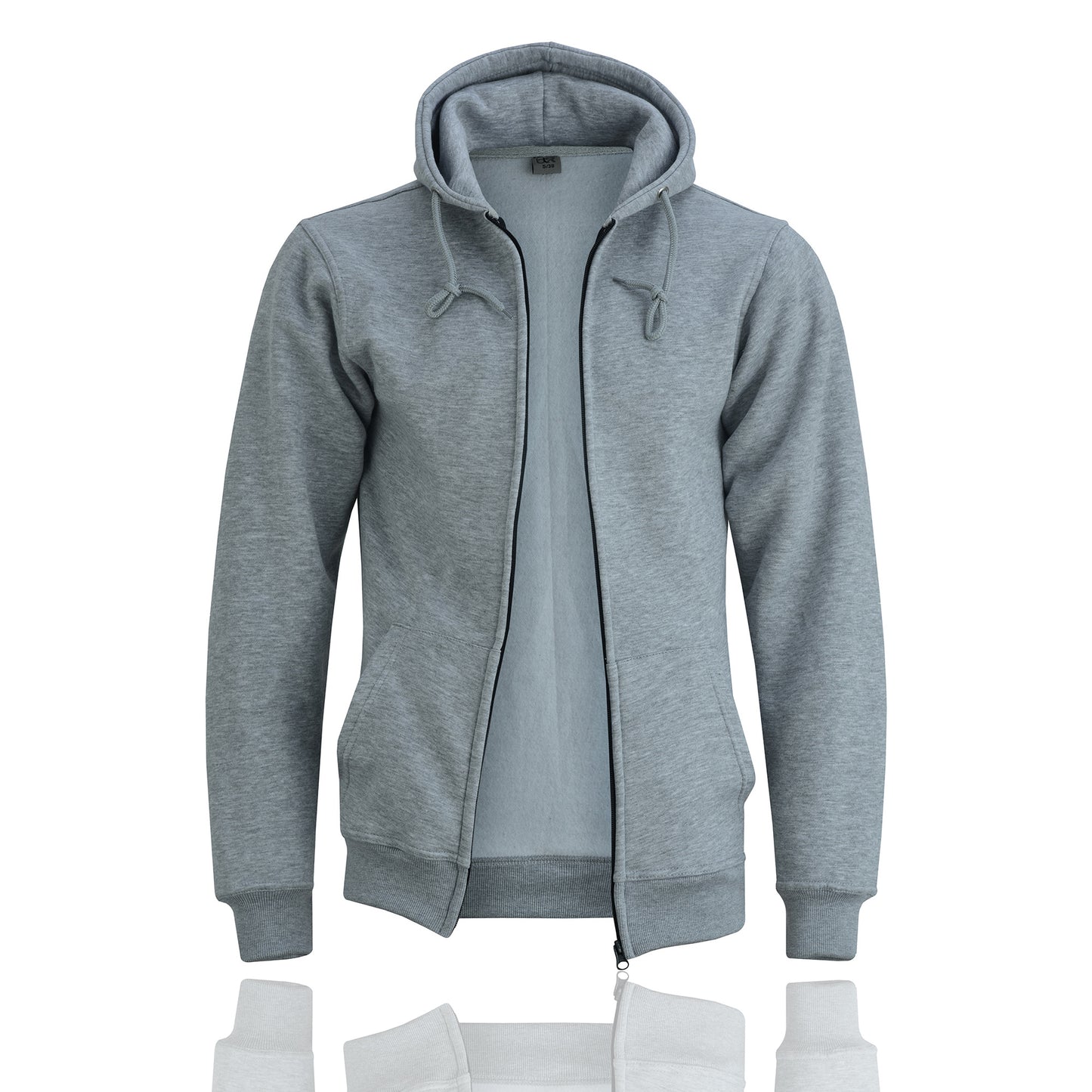 Men's Winter Fleece Hoodie - Warm Zipper Sweatshirt, Long Sleeve Hooded Jacket with Pockets, Cozy Casual Zipper