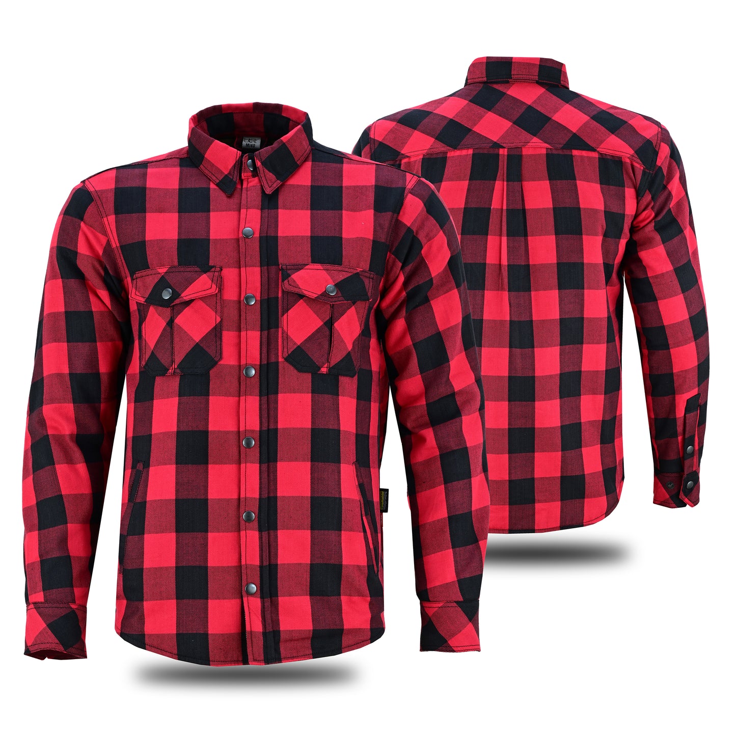 Men’s Premium Kevlar Biker Shirt with CE-Approved Armor