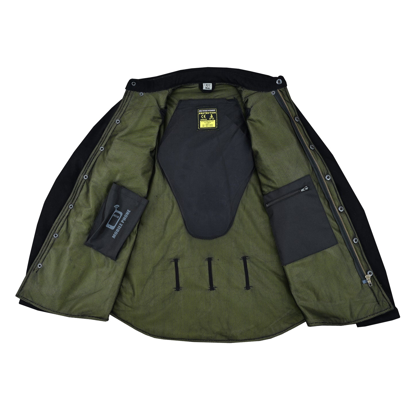 Men’s Premium Kevlar Biker Shirt with CE-Approved Armor