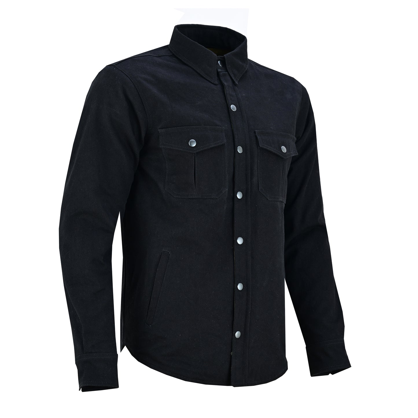 Men’s Premium Kevlar Biker Shirt with CE-Approved Armor