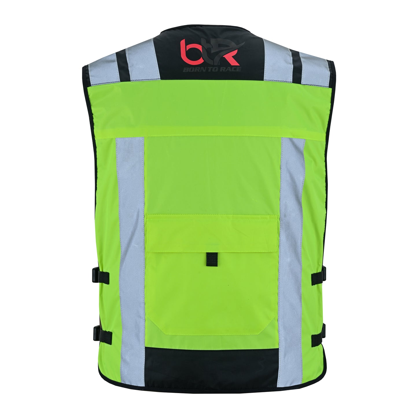 High Visibility Safety Vest for Men and Women – Reflective Work Vest with Zipper, Breathable Mesh Back Panel, Durable 100% Polyester, Ideal for Construction, Security, and Outdoor Work Hi Viz
