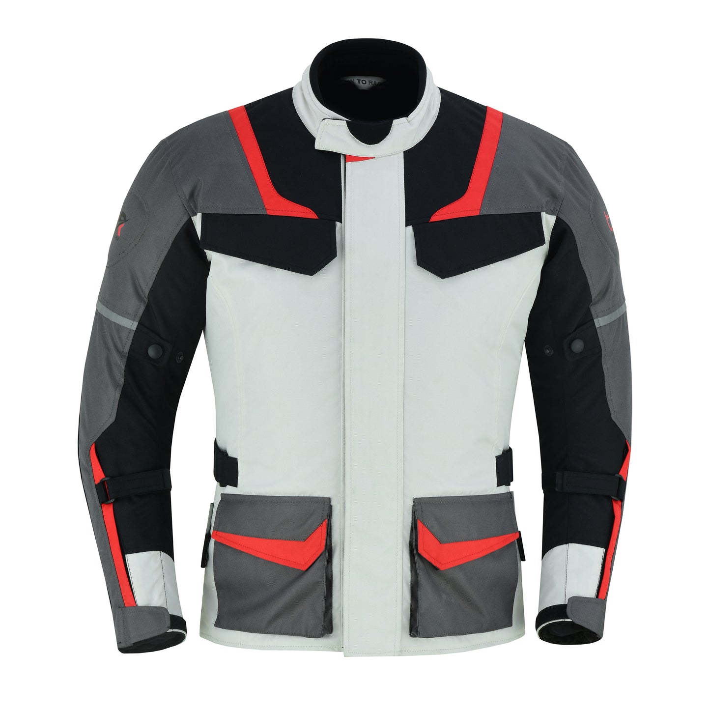 Men's Armored Waterproof Motorcycle Jacket – Heavy Duty Cordura Fabric, CE Protectors, Thermal Lining, and Reflective Design for All-Season Riding | Adjustable Fit, Air Vent Zippers, and Multiple Pockets