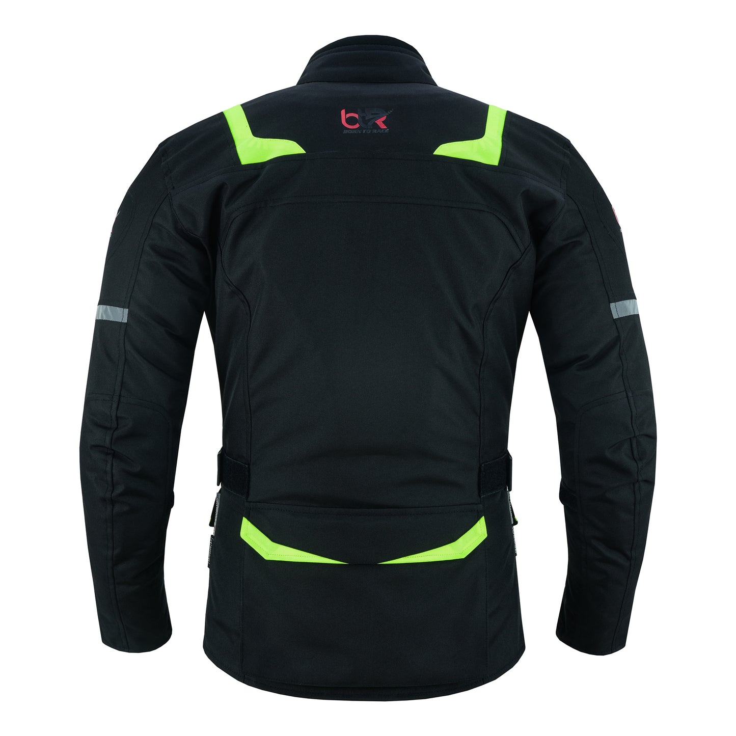 Men's Armored Waterproof Motorcycle Jacket – Heavy Duty Cordura Fabric, CE Protectors, Thermal Lining, and Reflective Design for All-Season Riding | Adjustable Fit, Air Vent Zippers, and Multiple Pockets