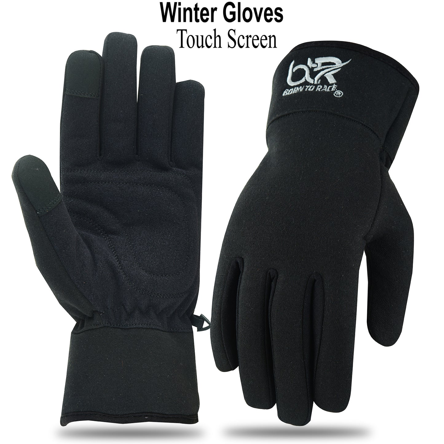 Winter Cycling Gloves for Men and Women | Waterproof Fleece Gloves with Touch Screen Technology | Ideal for Running, Driving, Hiking, and Outdoor Sports | Warm Full-Finger Gloves with Non-Slip Grip