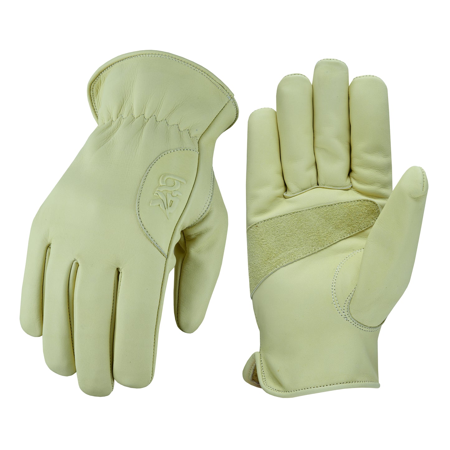 Work Gloves Cowhide Leather, Construction,Hand Tools, Driving,Forest Gardening Heavy Duty Work Safety Gloves