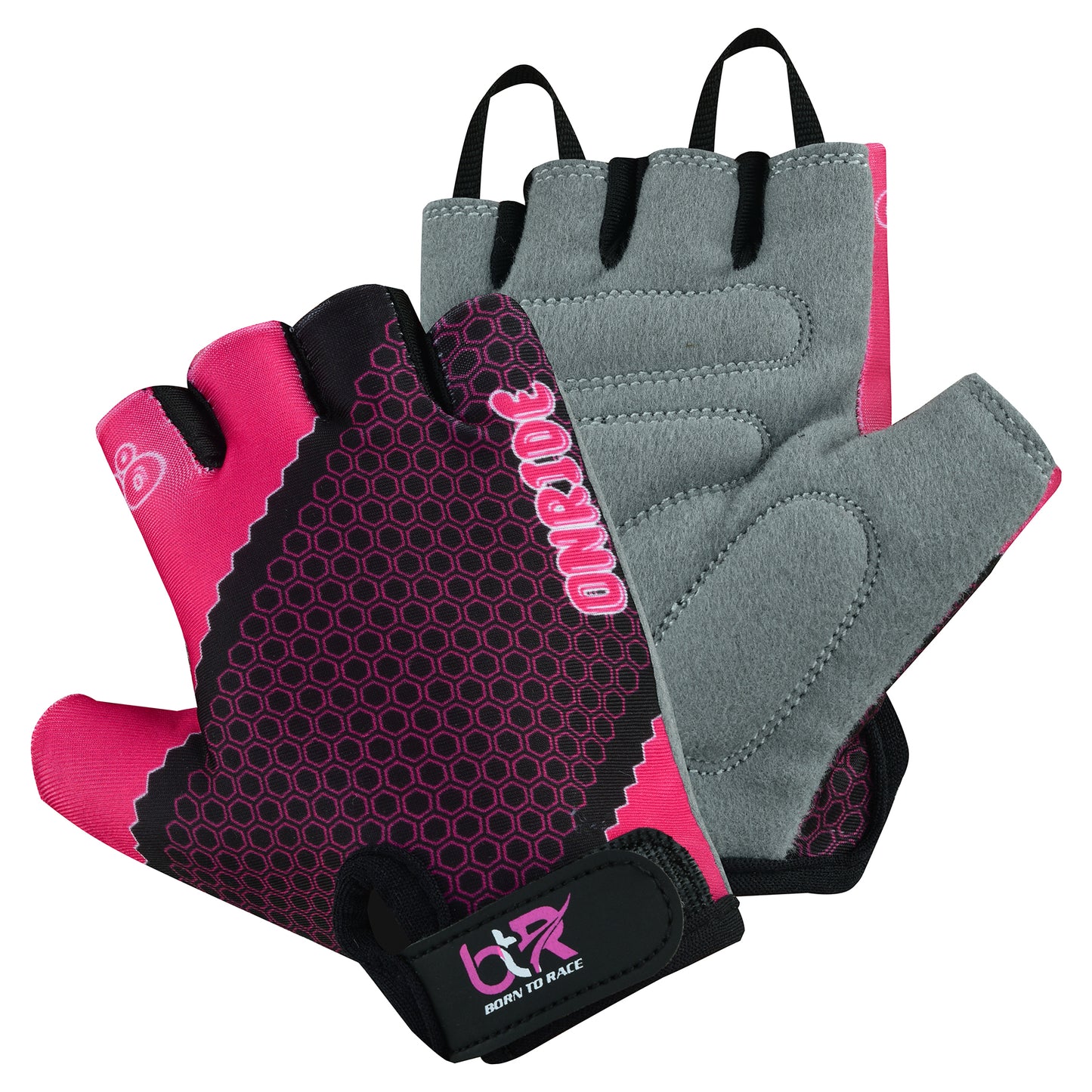 Kids Gloves for Cycling - Toddler Gloves with Enhanced Grip, Safety Padding for Kids Bike Adventures, Breathable and Durable Design for Boys and Girls, Ages 3-12, Easy to Wear
