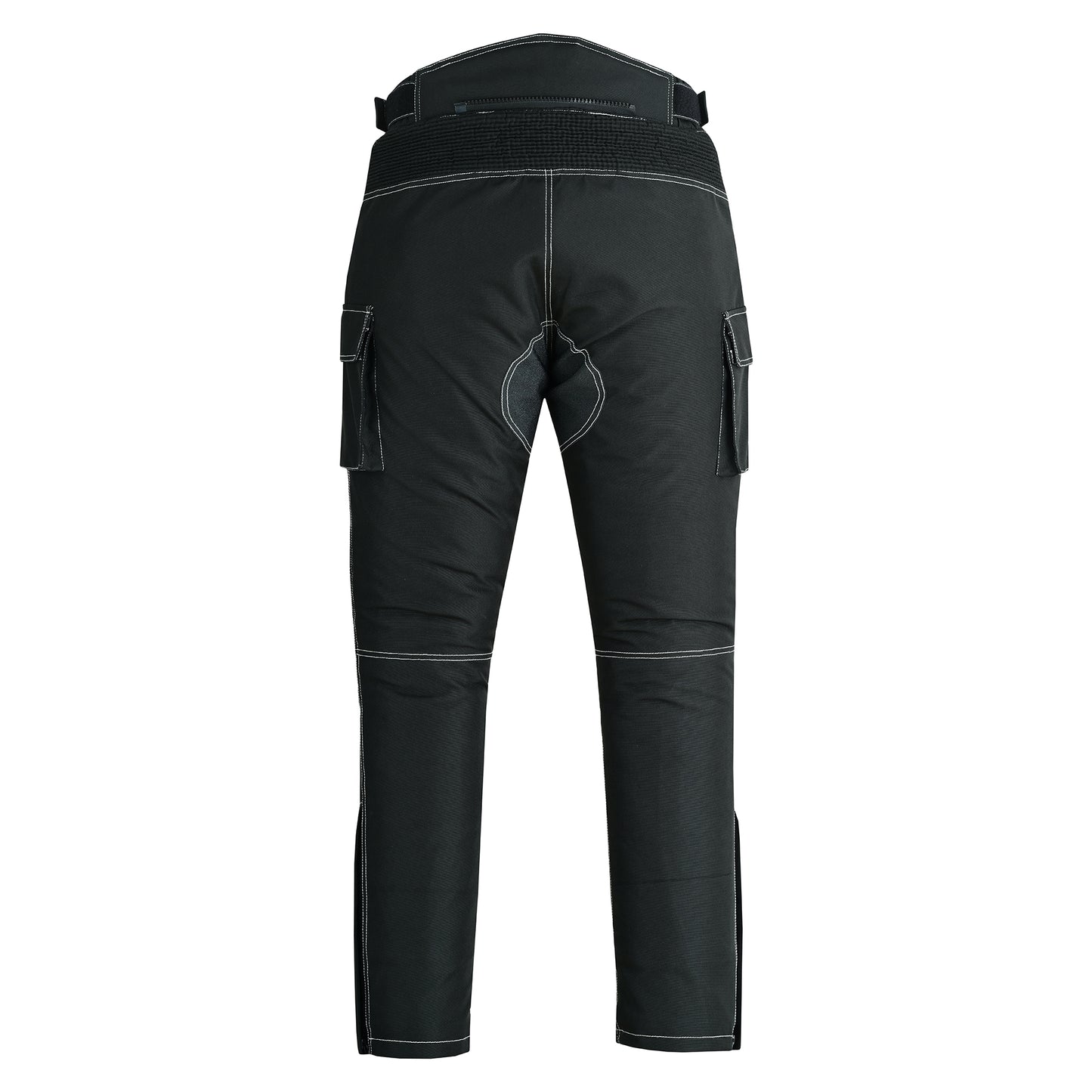 Mens Motorcycle Waterproof Textile Cordura Trouser Black