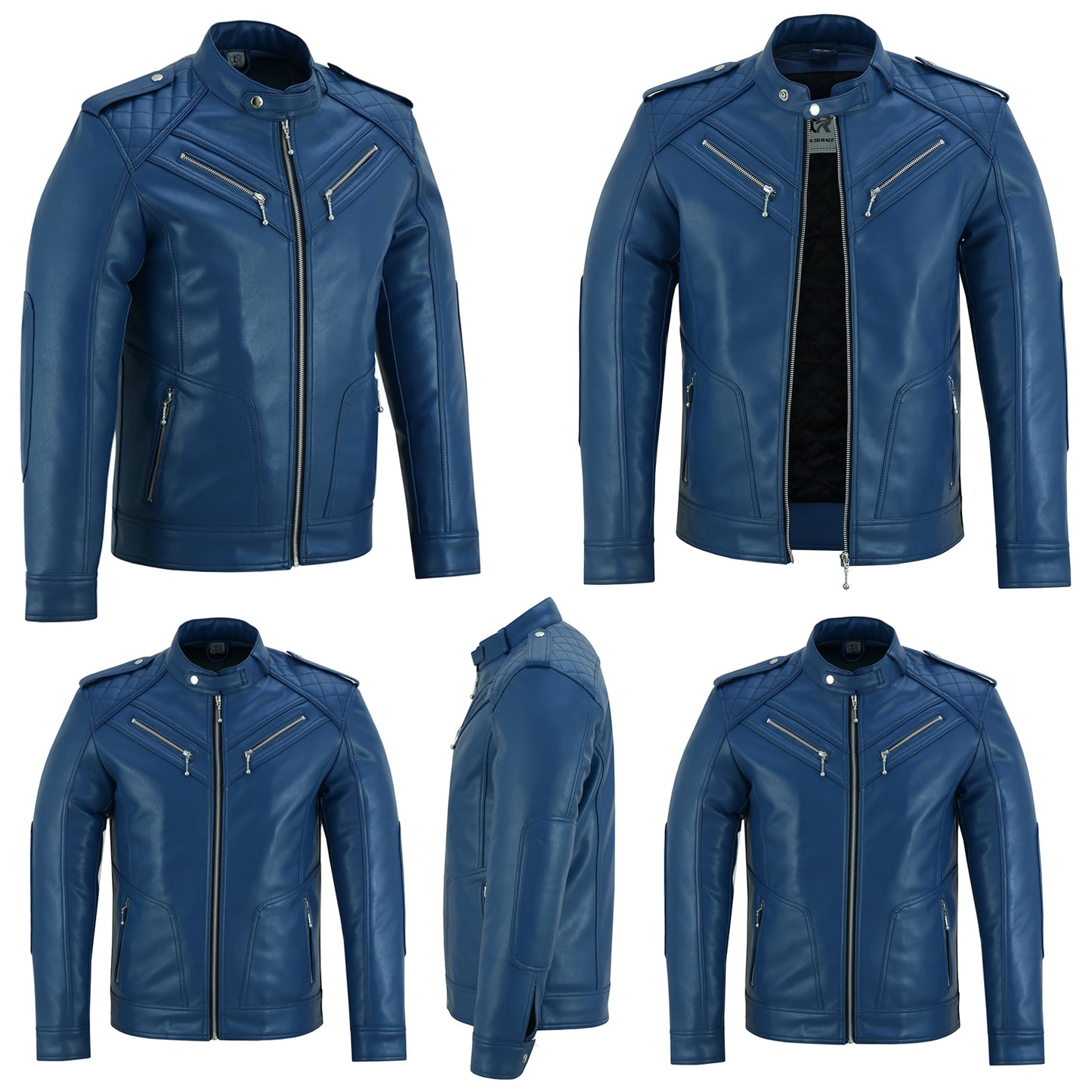 Men’s Faux Leather Jacket 100% Vegan Leather Jacket