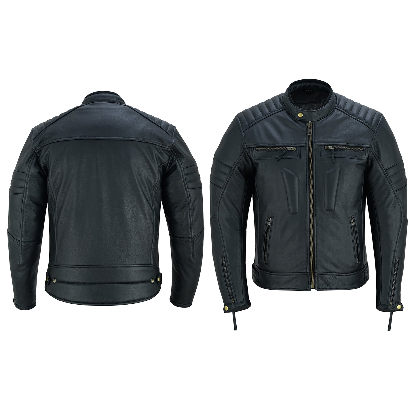 Men's Motorbike Premium Quality Leather Jacket