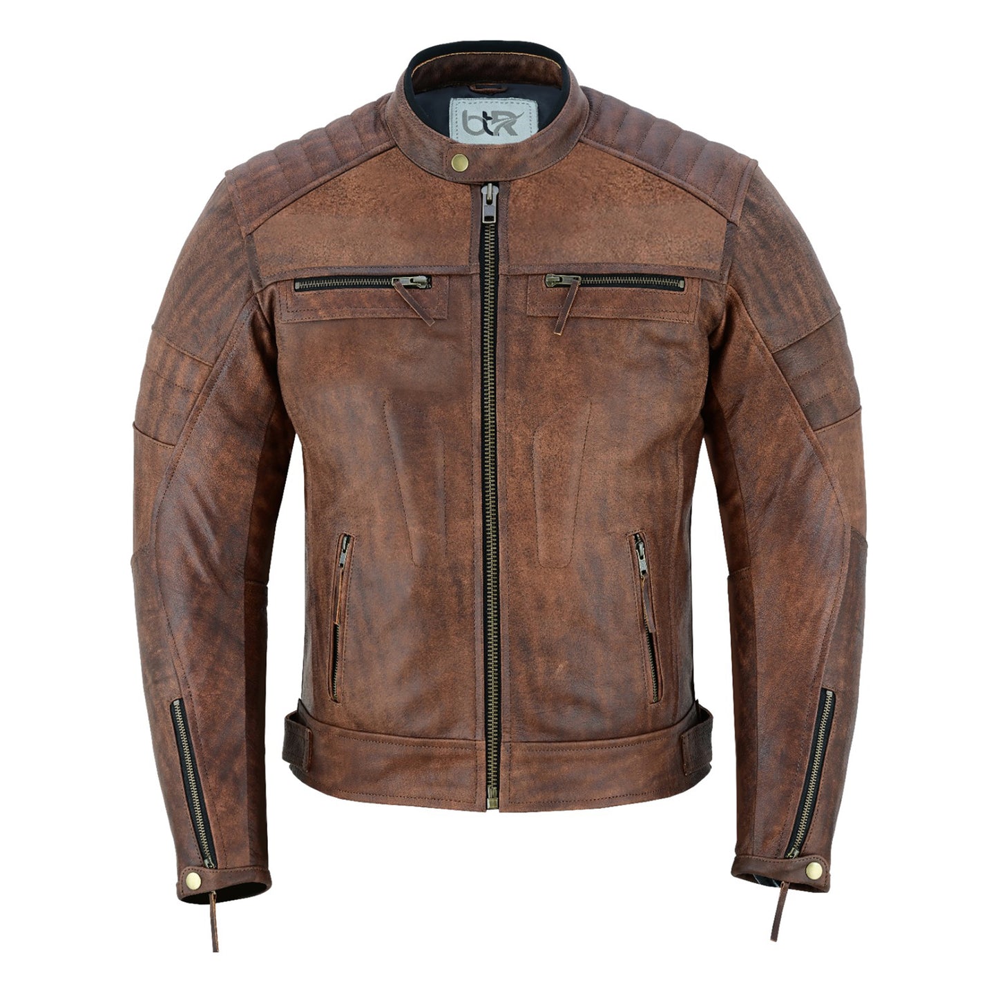 Men's Motorbike Premium Quality Leather Jacket