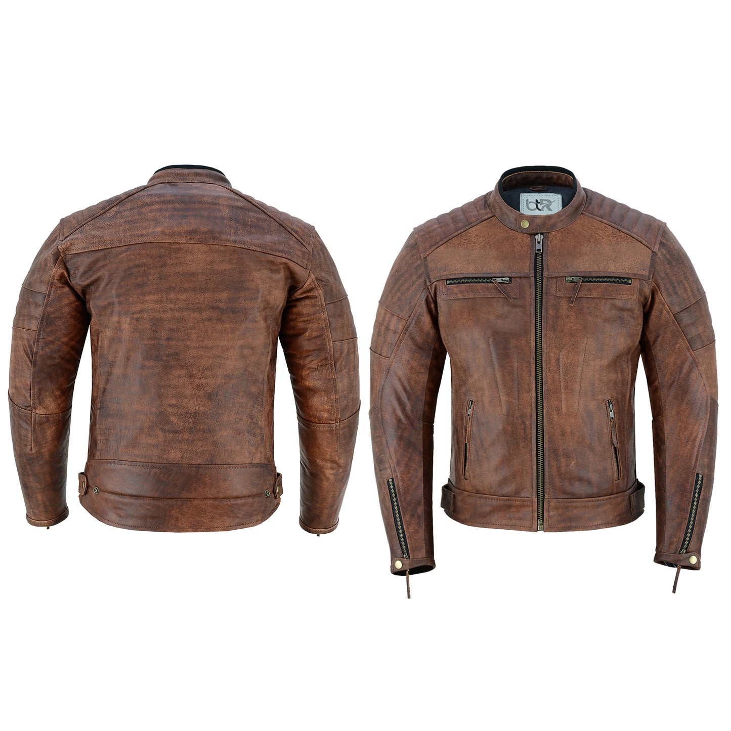 Men's Motorbike Premium Quality Leather Jacket