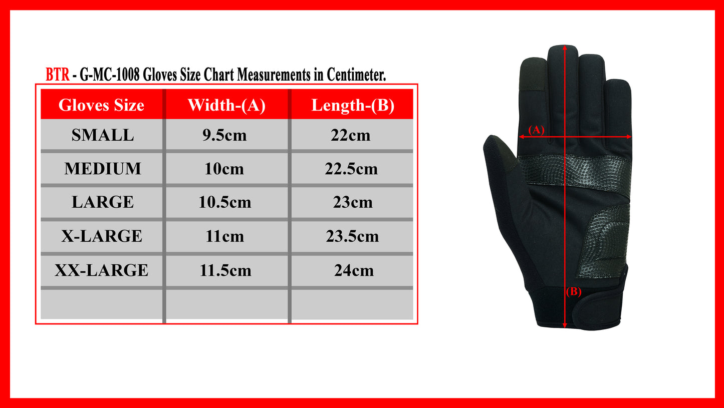 Mechanic Work Safety Gloves With Elastic Cuffs For Secure Fit Touch Screen