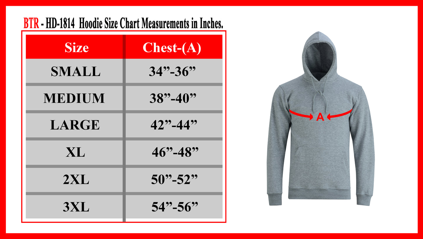 Men's Winter Fleece Hoodie - Warm Zipper Sweatshirt, Long Sleeve Hooded Jacket with Pockets, Cozy Casual Pullover