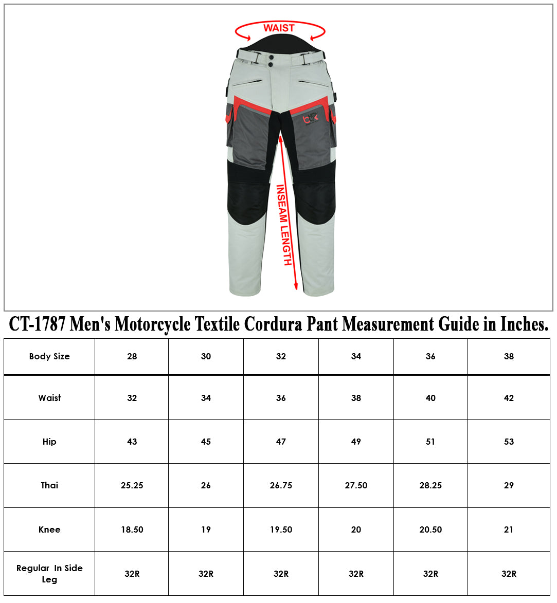 Men’s Motorcycle Waterproof Textile Cordura Trousers CE Approved Protection Riding Motorbike Trouser Pants