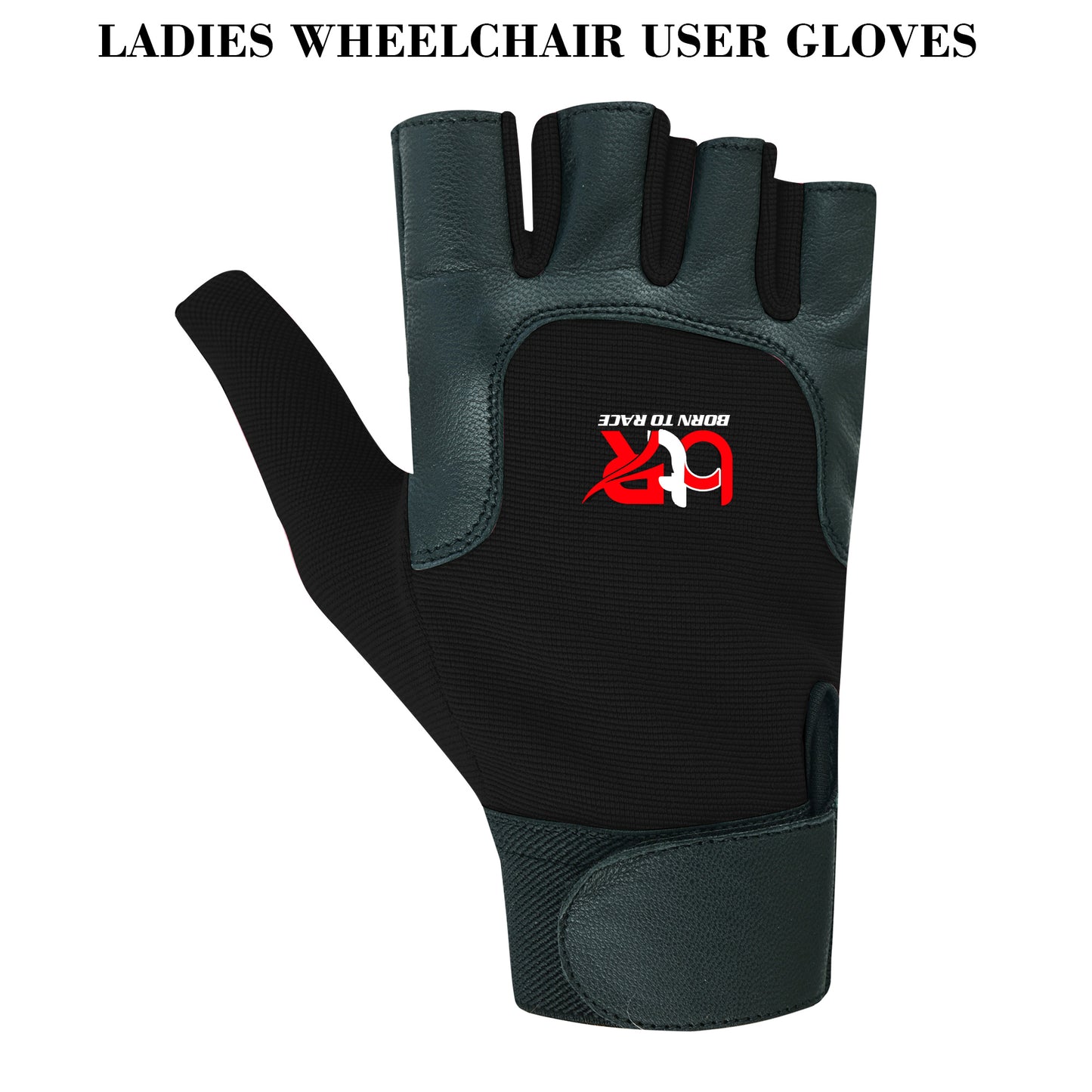 Women Ladies Wheelchair Gloves – Full Thumb Mobility Gloves for Active Lifestyles and Intense Sports, Boosting Comfort and Performance