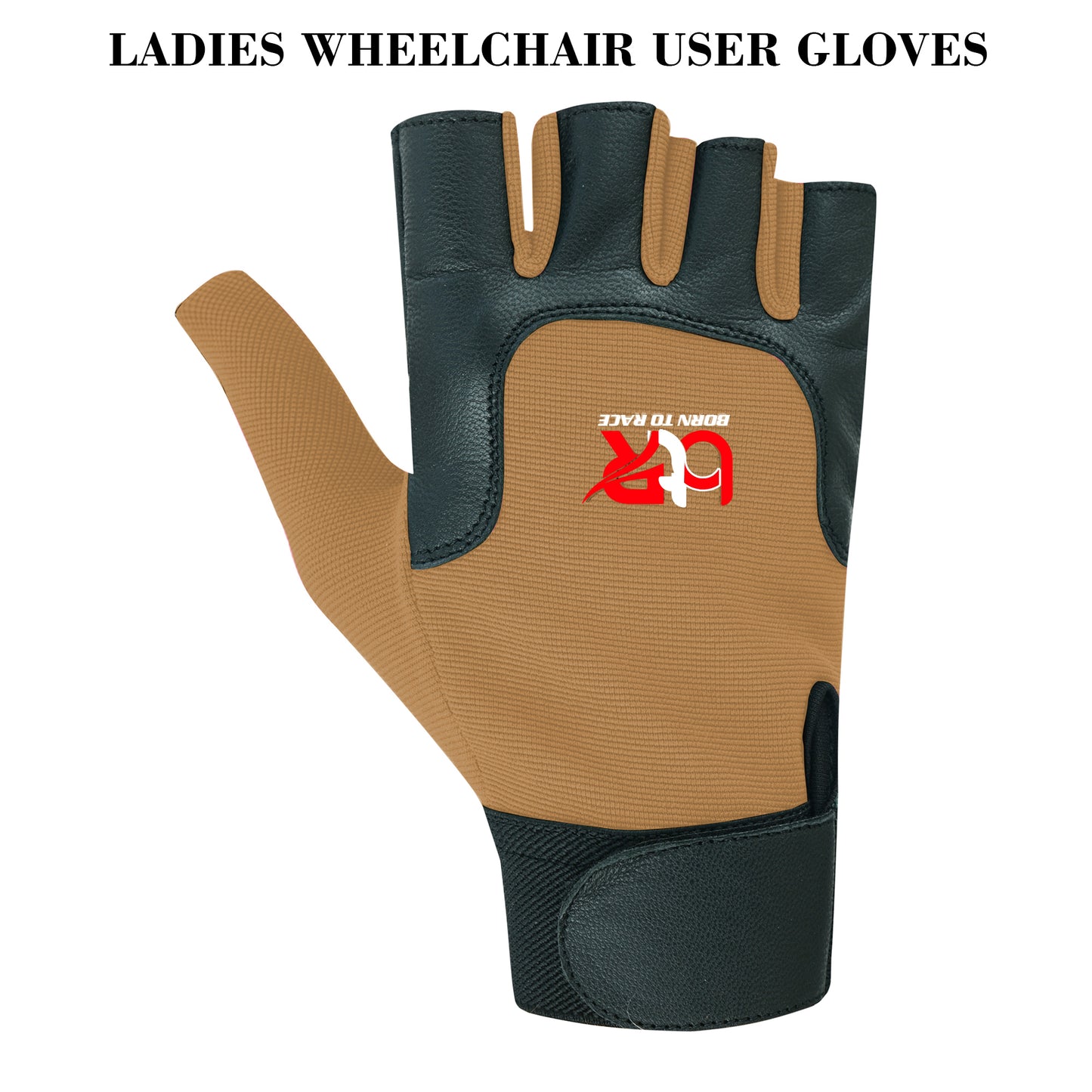 Women Ladies Wheelchair Gloves – Full Thumb Mobility Gloves for Active Lifestyles and Intense Sports, Boosting Comfort and Performance