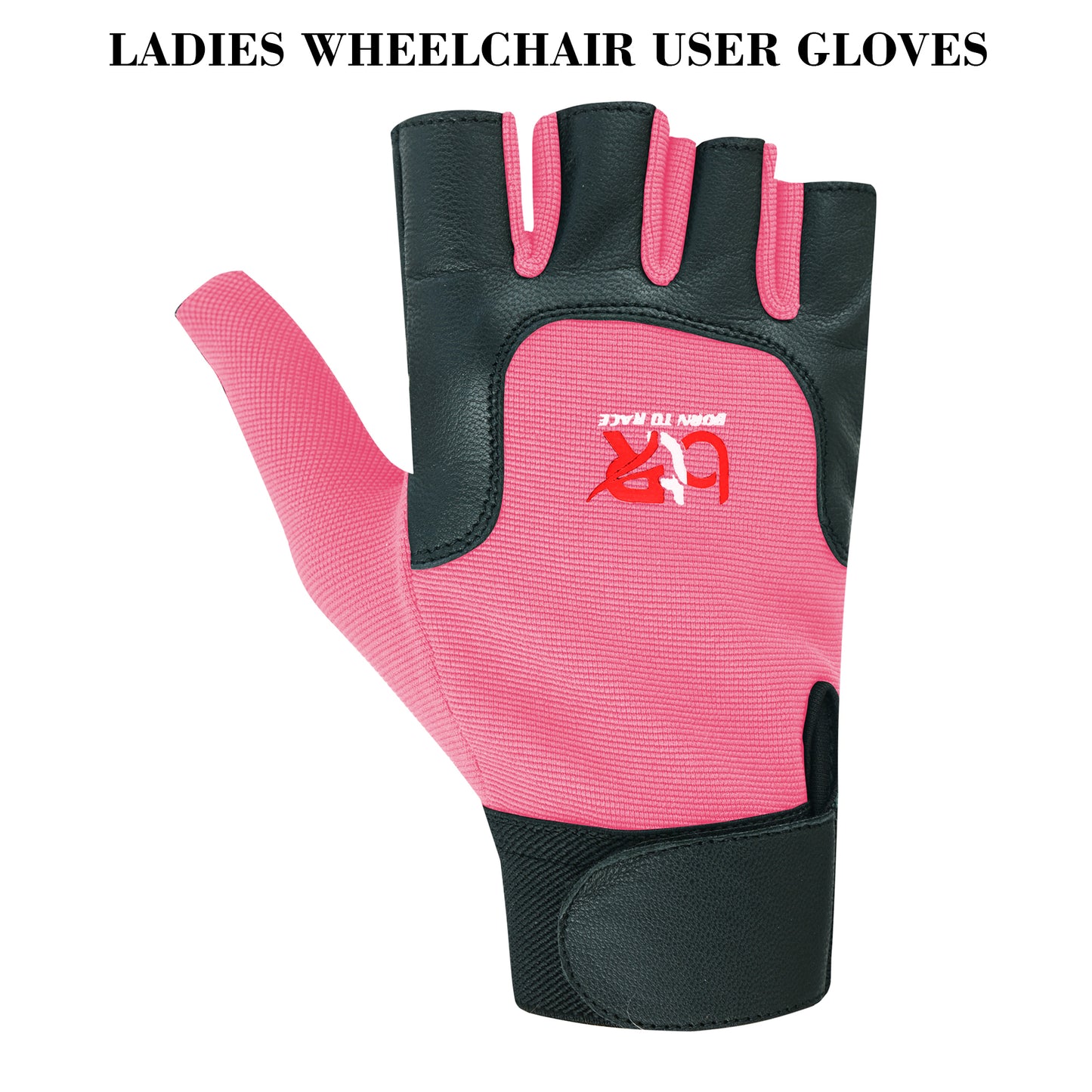 Women Ladies Wheelchair Gloves – Full Thumb Mobility Gloves for Active Lifestyles and Intense Sports, Boosting Comfort and Performance