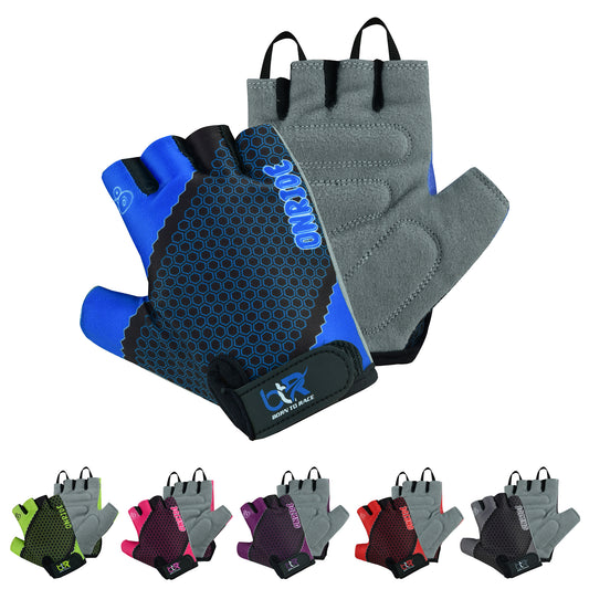 Kids Gloves for Cycling - Toddler Gloves with Enhanced Grip, Safety Padding for Kids Bike Adventures, Breathable and Durable Design for Boys and Girls, Ages 3-12, Easy to Wear