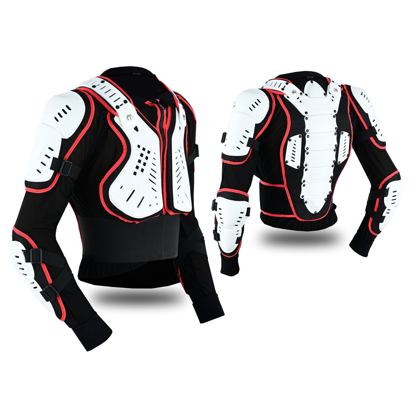 Kids Children Boys Girls Motorcycle Body Armour Jacket Dirt Bike Back Spine Chest CE Approved Protection Jackets