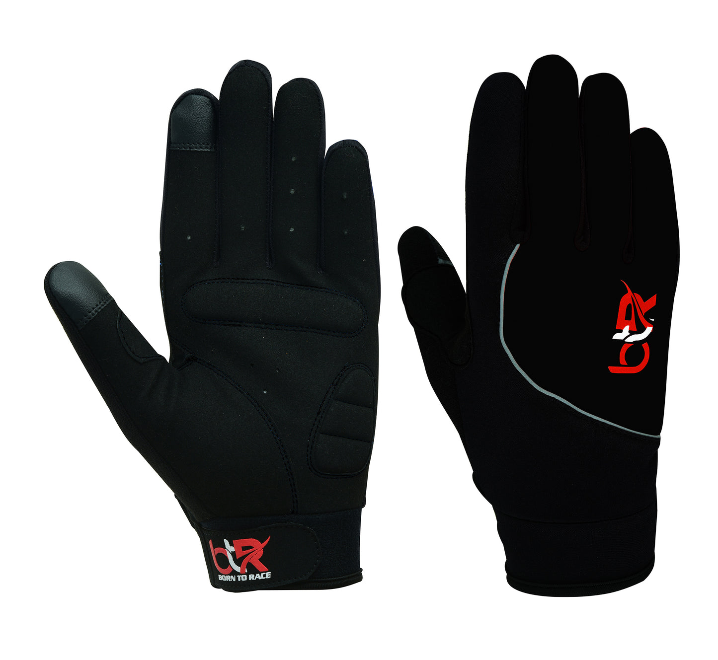 Cycling Gloves Padded Full Finger Mountain Bike Touch Screen Bicycle Lightweight MTB Gloves