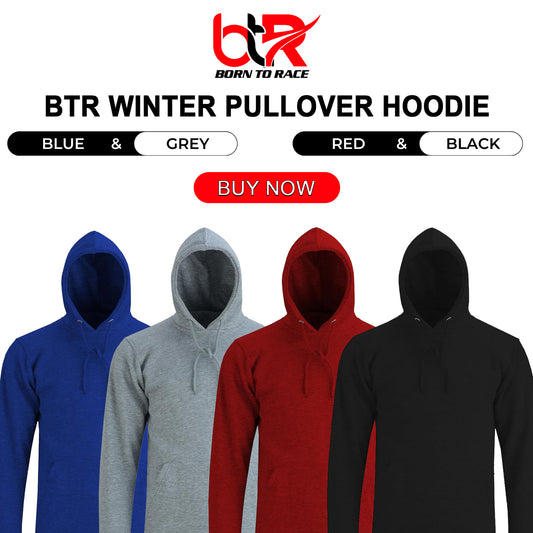 Men's Winter Fleece Hoodie - Warm Zipper Sweatshirt, Long Sleeve Hooded Jacket with Pockets, Cozy Casual Pullover